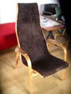 Chair "Kurva" by Yngve Ekstrm